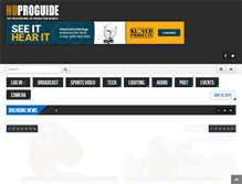 Tablet Screenshot of hdproguide.com